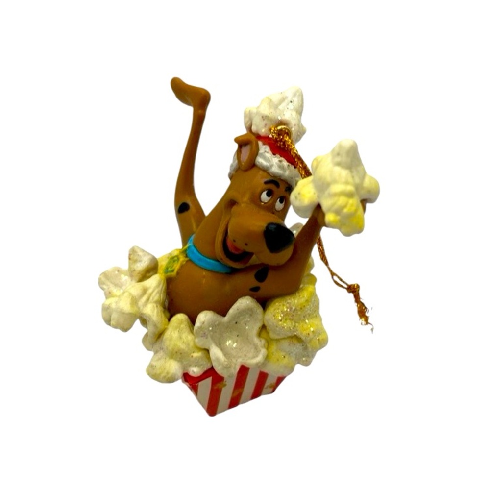 Trevco Cartoon Network 1999 Scooby Doo Movie Popcorn Christmas Ornament